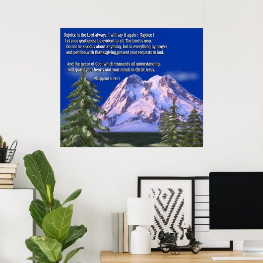 Philippinen 4:6 Poster (Heimbüro)