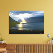 Philippinen 4:8 Christliche Bibelverse Leinwand Ar (Insitu (Wohnzimmer))