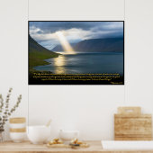 Philippinen 4:8 Christliches Bibelverse-Poster Poster (Küche)