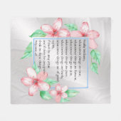 Philippinen 4:8 fleecedecke (Vorderseite (Horizontal))