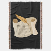 Philippinen 4:8 KJV Biokonzept-Scroll Decke (Vorderseite Vertikal)