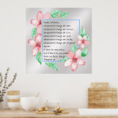 Philippinen 4:8 poster (Küche)