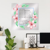 Philippinen 4:8 poster (Heimbüro)