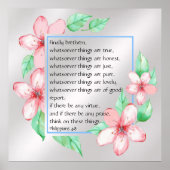 Philippinen 4:8 poster (Vorne)