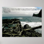 Philippinen 4:8 Poster (Vorne)