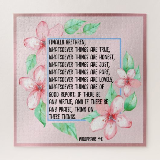 Philippinen 4:8 puzzle (Vertikal)