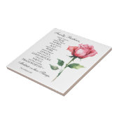 Philippinen 4:8 Was auch immer die Noble-Blume ist Fliese (Seite)