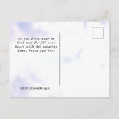 Philippinen 4:8 Was immer das Noble Bibelverse ist Postkarte (Rückseite)