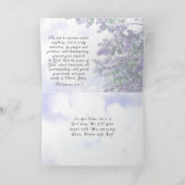 Philippinen 4:8 Was immer das Wahre Bibelverse ist Karte (Innenseite)