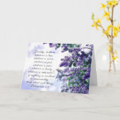 Philippinen 4:8 Was immer das Wahre Bibelverse ist Karte (Gelbe Blume)