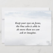 Philippinen 4 Alles durch Christus-Flachkarte (Rückseite)