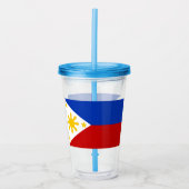 Philippinen Acryltrinkbecher (Vorderseite)