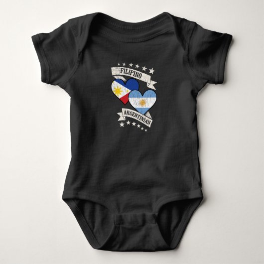 Philippinen Argen Baby Strampler (Vorderseite)