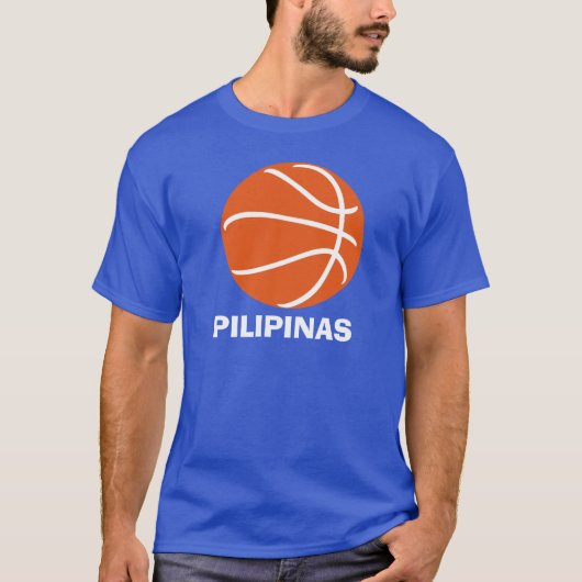 Philippinen-Basketball T-Shirt (Vorderseite)