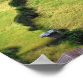 Philippinen, Batad, erhöhte Sicht auf Reis Poster (Ecke)