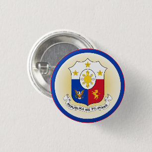 Philippinen-Coat-Circle-Shape Button