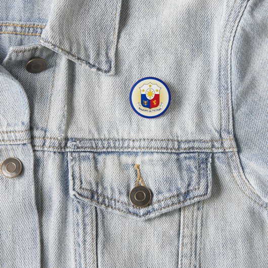 Philippinen-Coat-Circle-Shape Button (Beispiel)