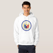 Philippinen-Coat-Circle-Shape Hoodie (Vorne ganz)