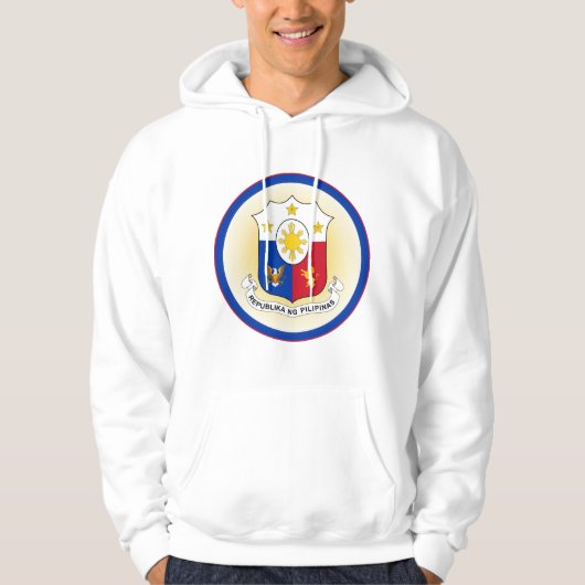Philippinen-Coat-Circle-Shape Hoodie (Vorderseite)