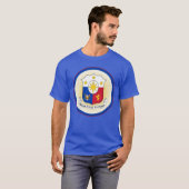 Philippinen-Coat-Circle-Shape T-Shirt (Vorne ganz)