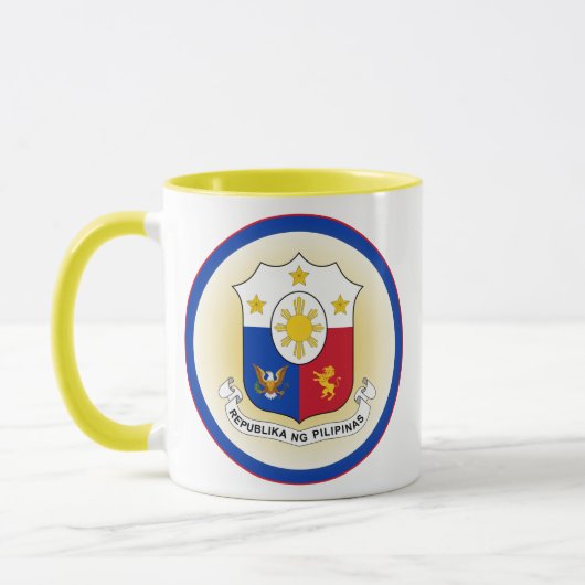 Philippinen-Coat-Circle-Shape Tasse (Links)