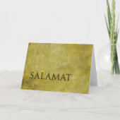 Philippinen Dankeskarte (Vorderseite)