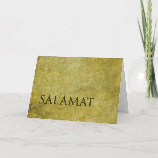 Philippinen Dankeskarte (Vorderseite)