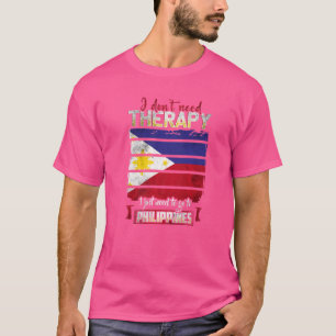 Philippinen, die ich nur auf die Philippinen begeb T-Shirt