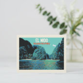 Philippinen, El Nido Wunder der Natur, Palawan Postkarte (Stehend Vorderseite)