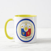 Philippinen-Erbe-Emblem Tasse (Links)