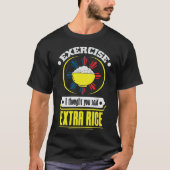 Philippinen - Extra Reis Feinschmecker Pun T-Shirt (Vorderseite)