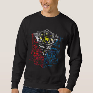 Philippinen Fakten Pinoy Vintage La Islas Filipina Sweatshirt