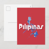 Philippinen Feiertagspostkarte (Vorne/Hinten)