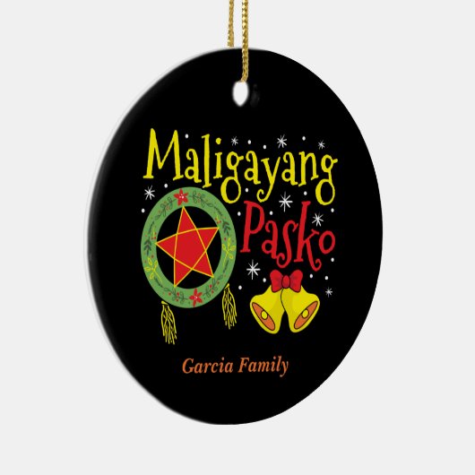 Philippinen Filipino Christmas Maligayang Pasko Keramik Ornament (Rechts)