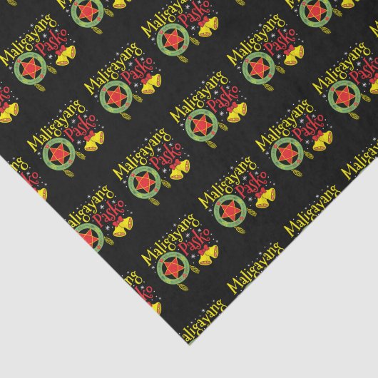 Philippinen Filipino Christmas Maligayang Pasko Seidenpapier (Ausschnitt)