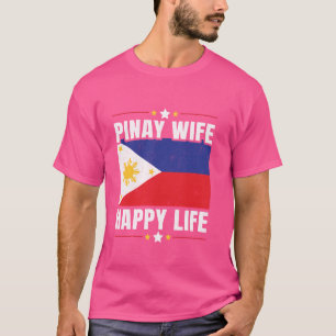 Philippinen Filipino Filipina Ehefrau - Pinay Ehef T-Shirt