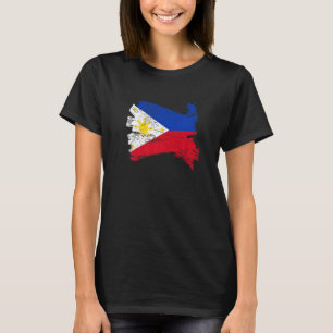 Philippinen Filipino-Flagge Pinoy Pinay Manila Fan T-Shirt