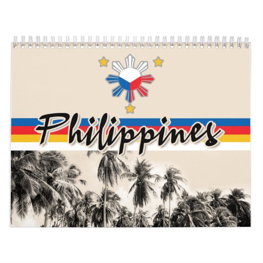 Philippinen Filipino Flaggenstaat Nationalstolz Ar Kalender (Titelbild)
