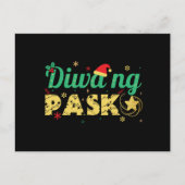 Philippinen Filipino Geist der Weihnachten Postkarte (Vorderseite)