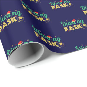 Philippinen Filipino Geist des Weihnachtsabbruchs  Geschenkpapier