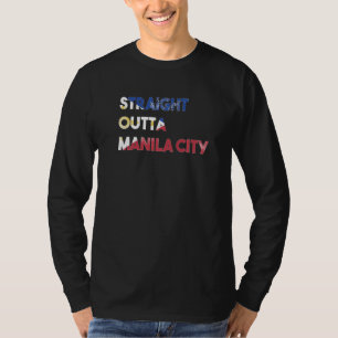 Philippinen Filipino Insel Stolz Straight Outta M T-Shirt