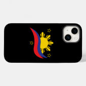 Philippinen Filipino Pinoy Flag Case-Mate iPhone Hülle (Rückseite (Horizontal))