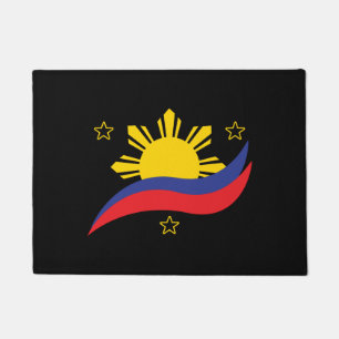 Philippinen Filipino Pinoy Flag Fußmatte
