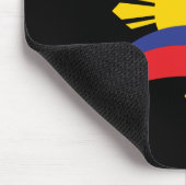 Philippinen Filipino Pinoy Flag Mousepad (Ecke)