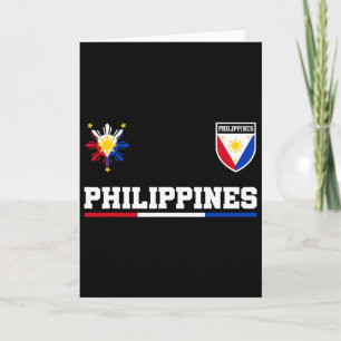 Philippinen Filipino Urlaub Vintage Souvenir Mann Karte