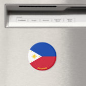 Philippinen Flag Charming Patriotic Magnet (In Situ (Geschirrspüler))