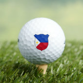 Philippinen Flag Grand Patriotic Golfball (Insitu T-Shirt)