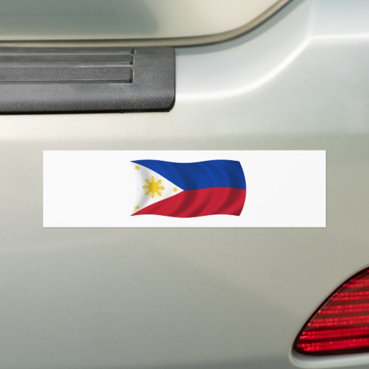 Philippinen-Flagge Autoaufkleber (Auf Auto)