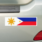 Philippinen-Flagge Autoaufkleber (Auf Auto)