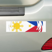 Philippinen-Flagge Autoaufkleber (Auf Auto)